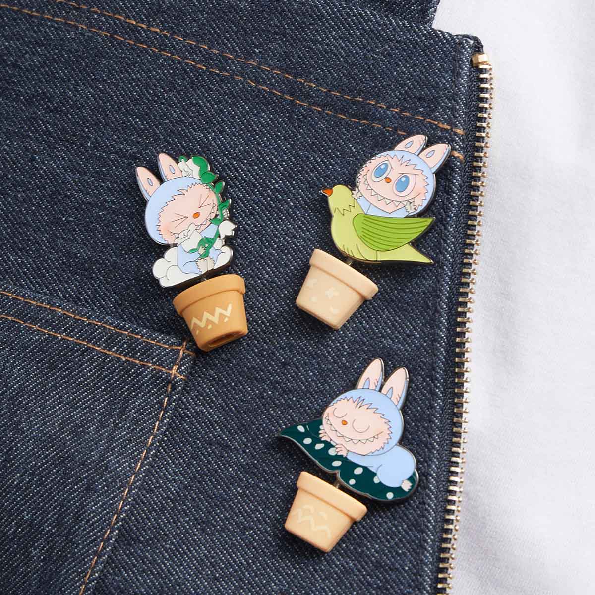 Labubu Badge Blind Box – Fall In Wild Series - 1pcs