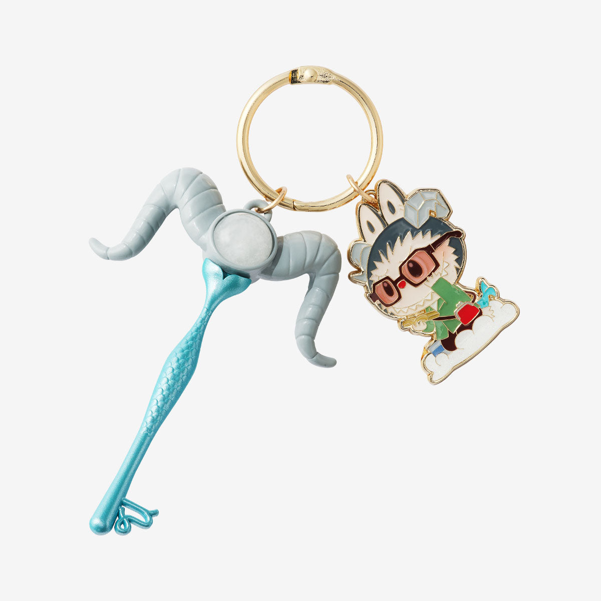 Labubu Series Constellation Pendant Keychains – Blind Boxes