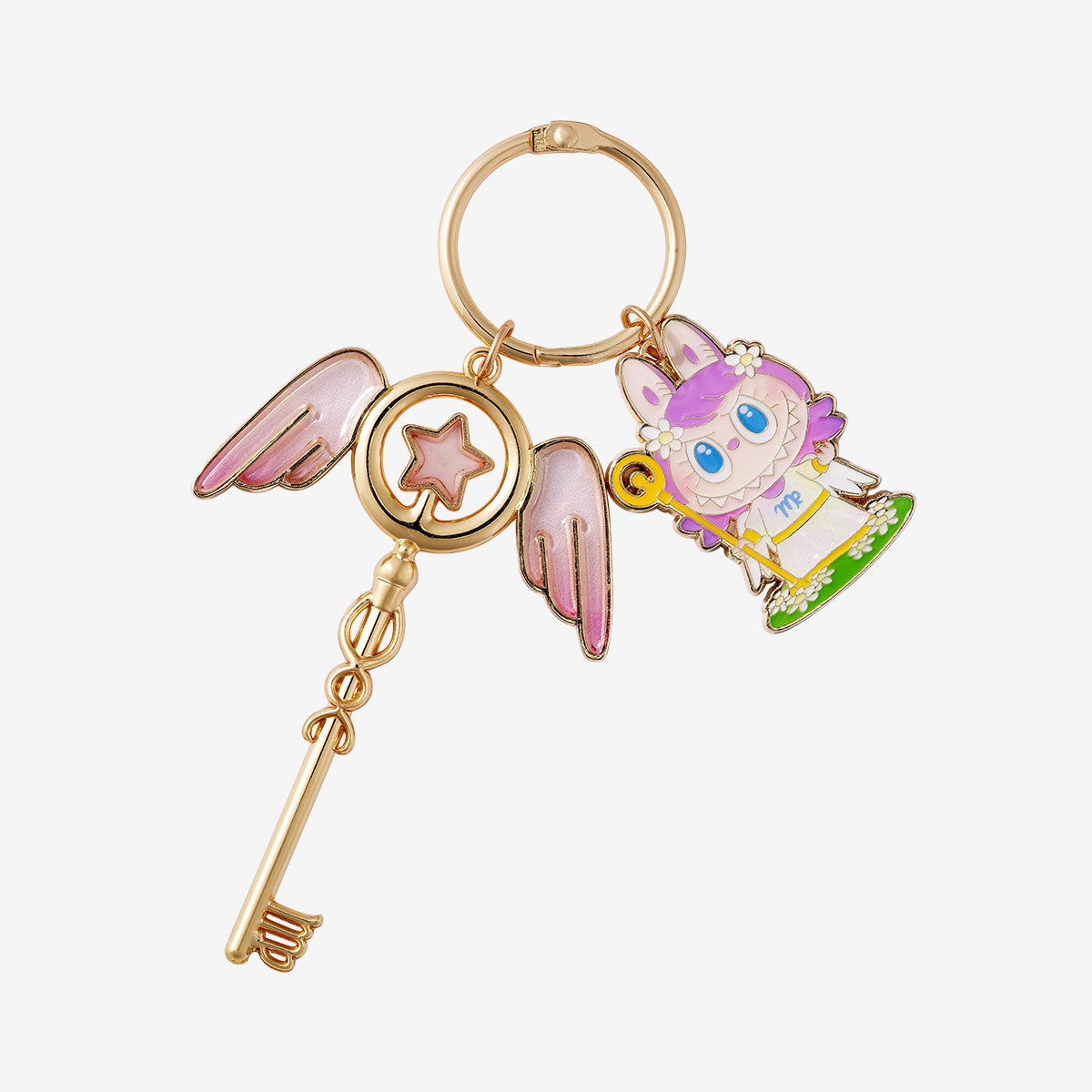 Labubu Series Constellation Pendant Keychains – Blind Boxes