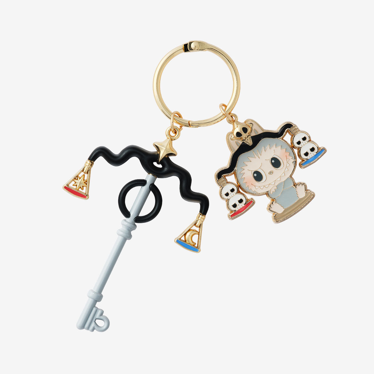 Labubu Series Constellation Pendant Keychains – Blind Boxes