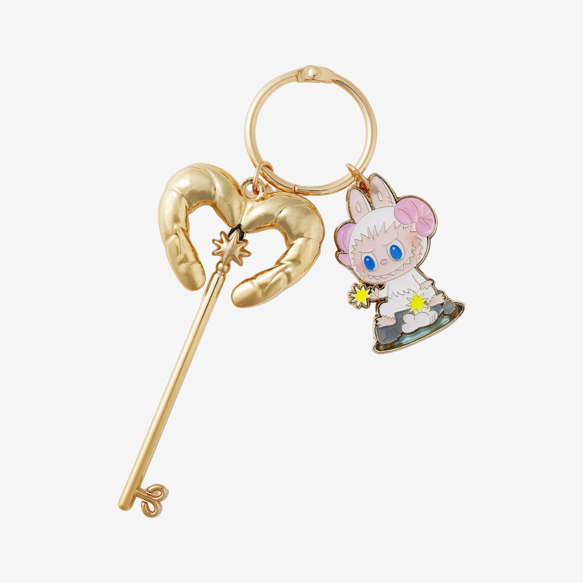 Labubu Series Constellation Pendant Keychains – Blind Boxes