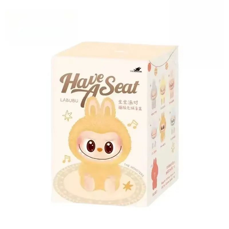 Labubu Peluche en vinyle Blind Box – Have a Seat Série - 1pcs