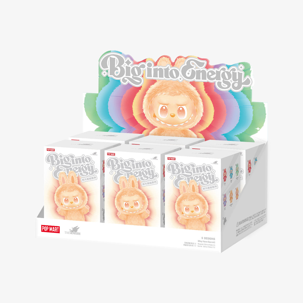Labubu Blind Box Vinyl Plush - Big Into Energy Series