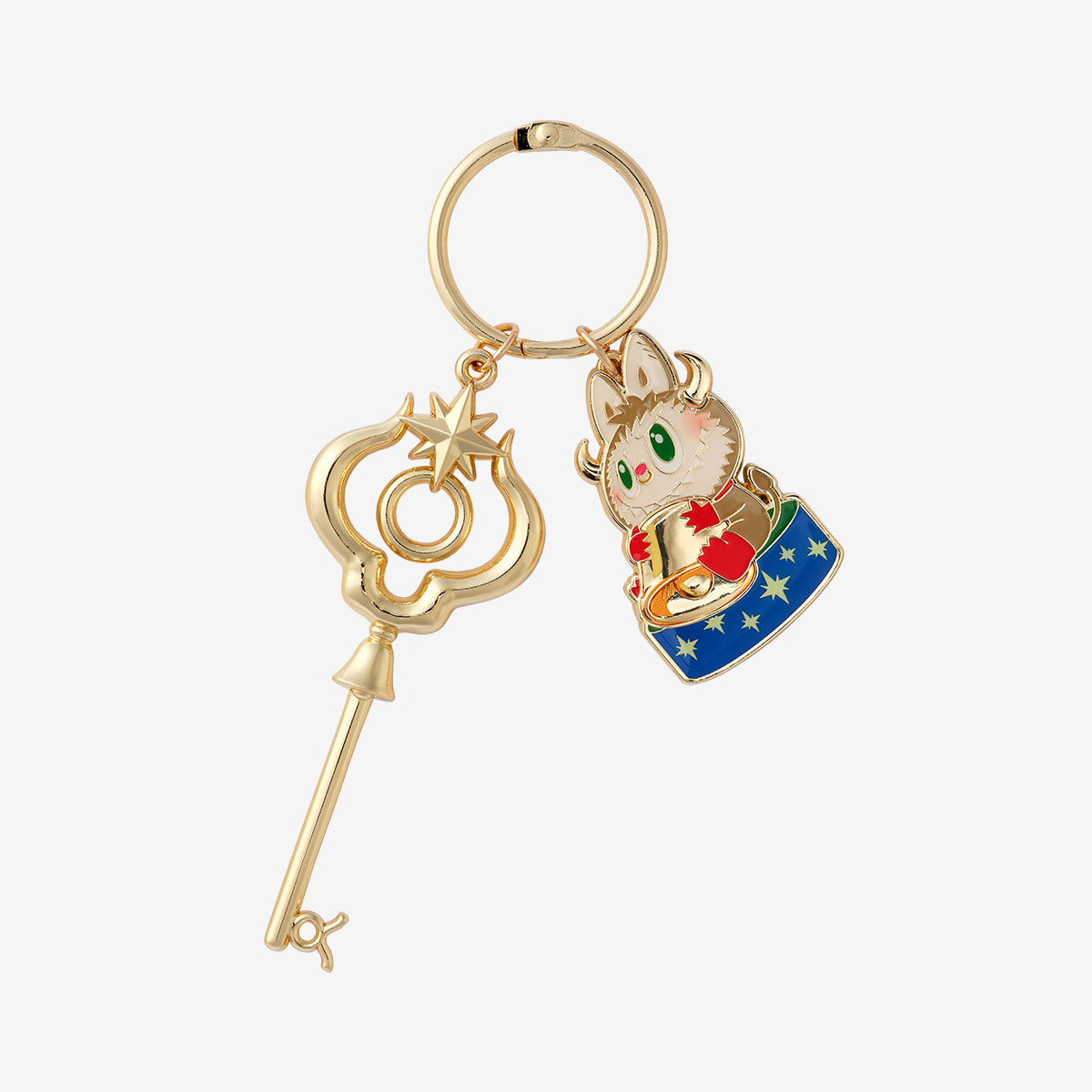 Labubu Series Constellation Pendant Keychains – Blind Boxes